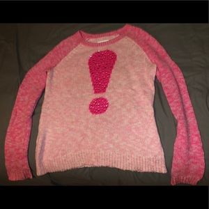 Pink Justice Sweater